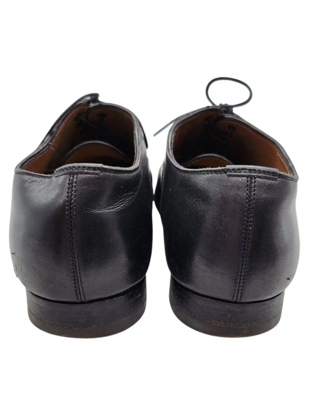 Christian Louboutin Greggo Oxford Lace Up Dress Shoes 40.5 7.5 Flat Calf Leather